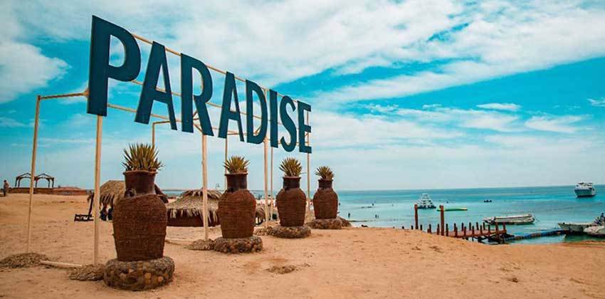 Unwind in the lap of luxury at Paradise Island Hurghada