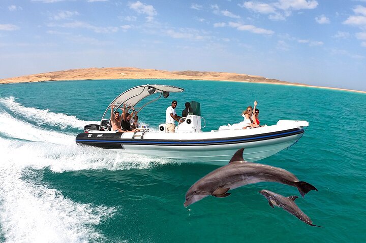 Private Hurghada SpeedBoat Tour zum Dolphin House