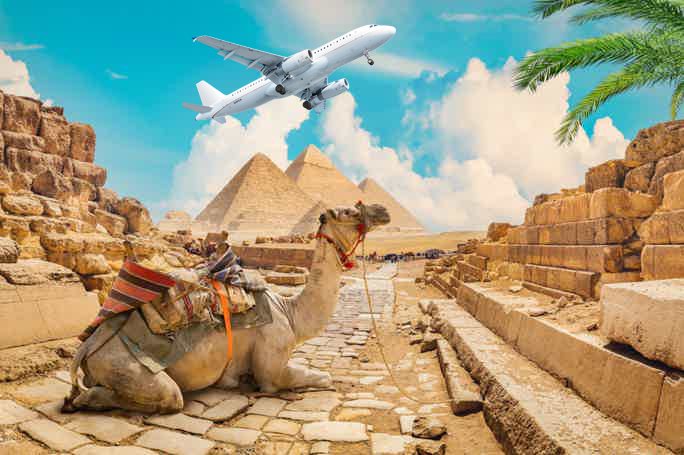 Tagesausflug von Hurghada nach Kairo mit dem Flugzeug